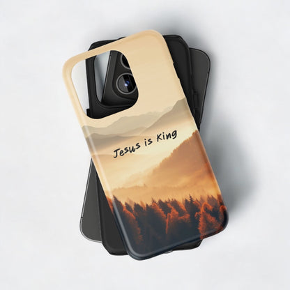 Jesus is King Phone Case