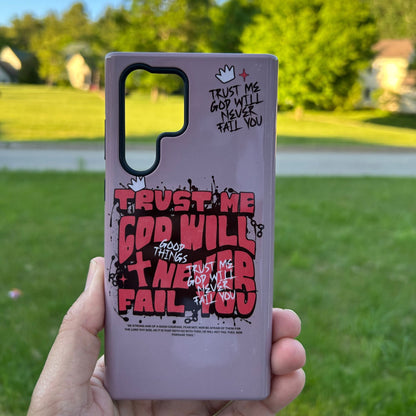 God will never Fail you Phone case