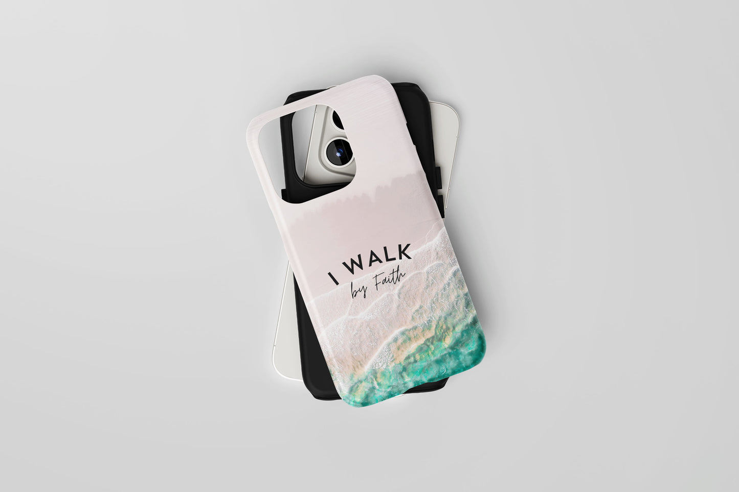 I walk by Faithn Phone Case