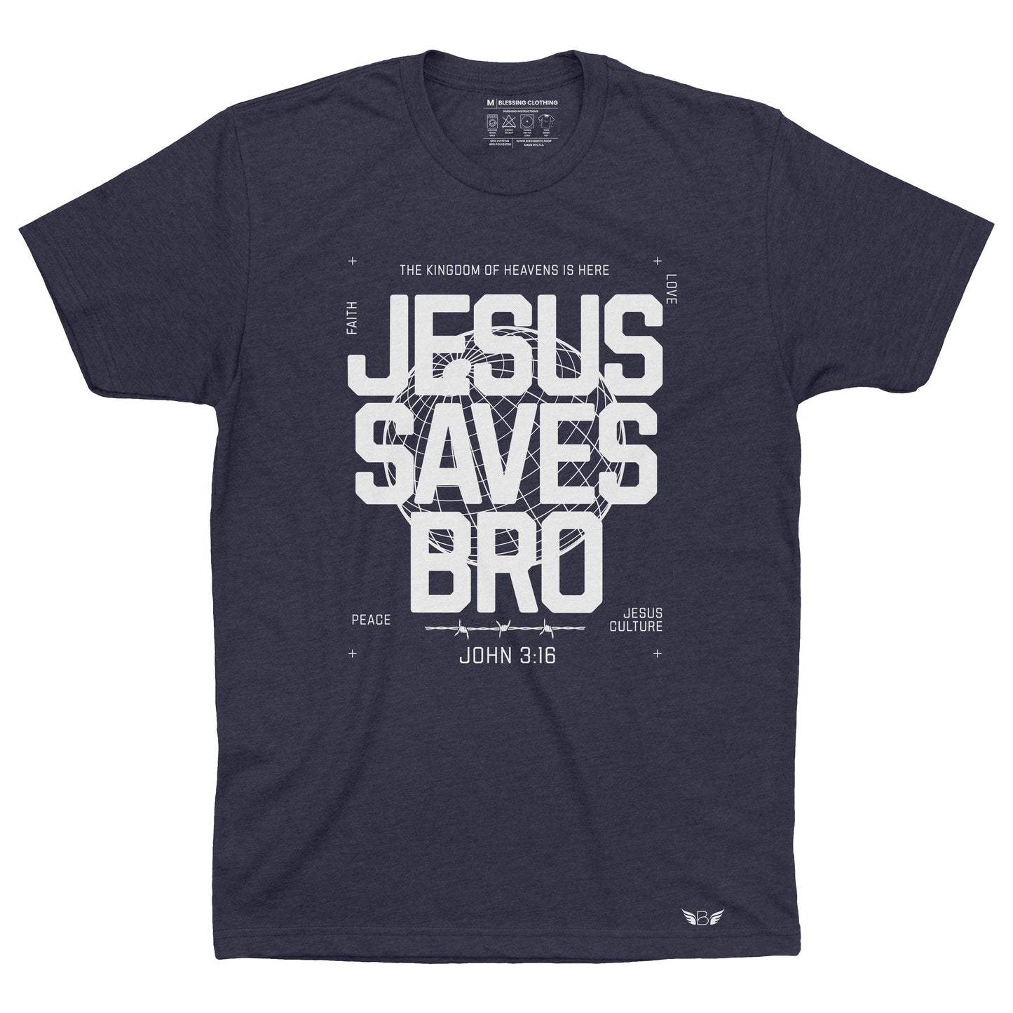 Jesus Saves Bro T-Shirt