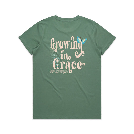 Growing in Grace - Wo's Maple Tee